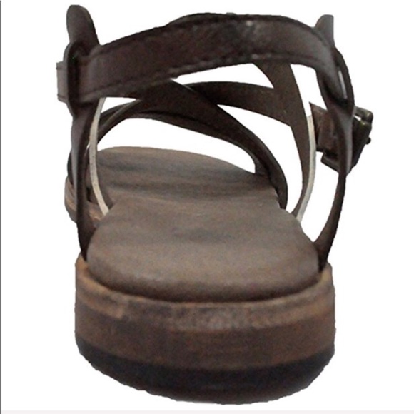 Full Grain Leather Fishermen Flatform Sandals - Picture 8 of 8